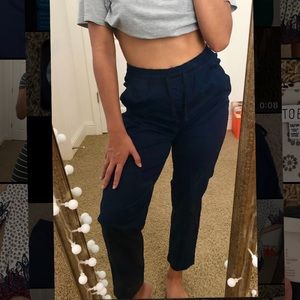 NWOT Uniqlo Women’s Dark Navy Joggers